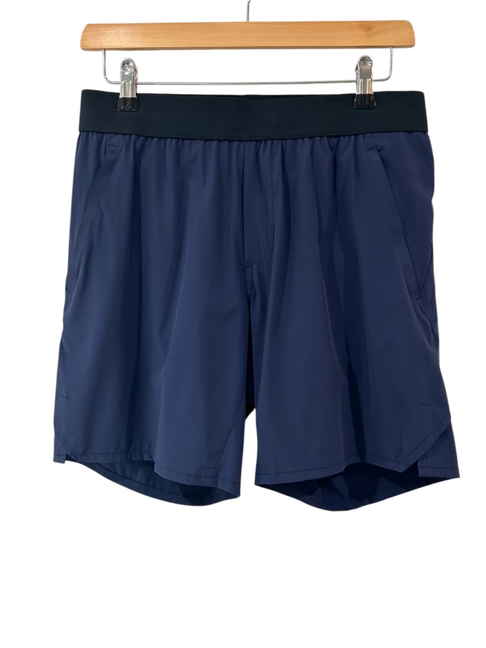 Ten Thousand men’s Tactical Short Lined S navy black 7” pockets running gym NWT